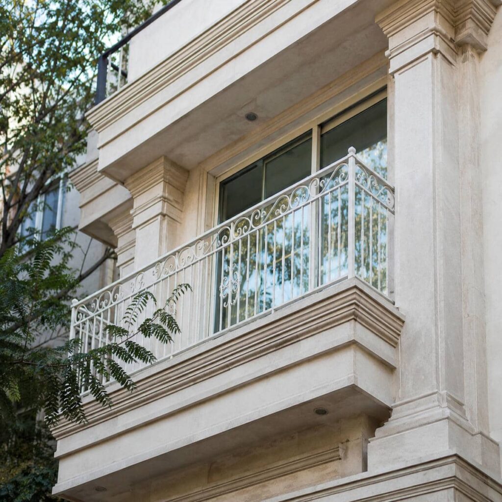 نرده تراس شیشه ای استان سیستان و بلوچستان مدل جدید