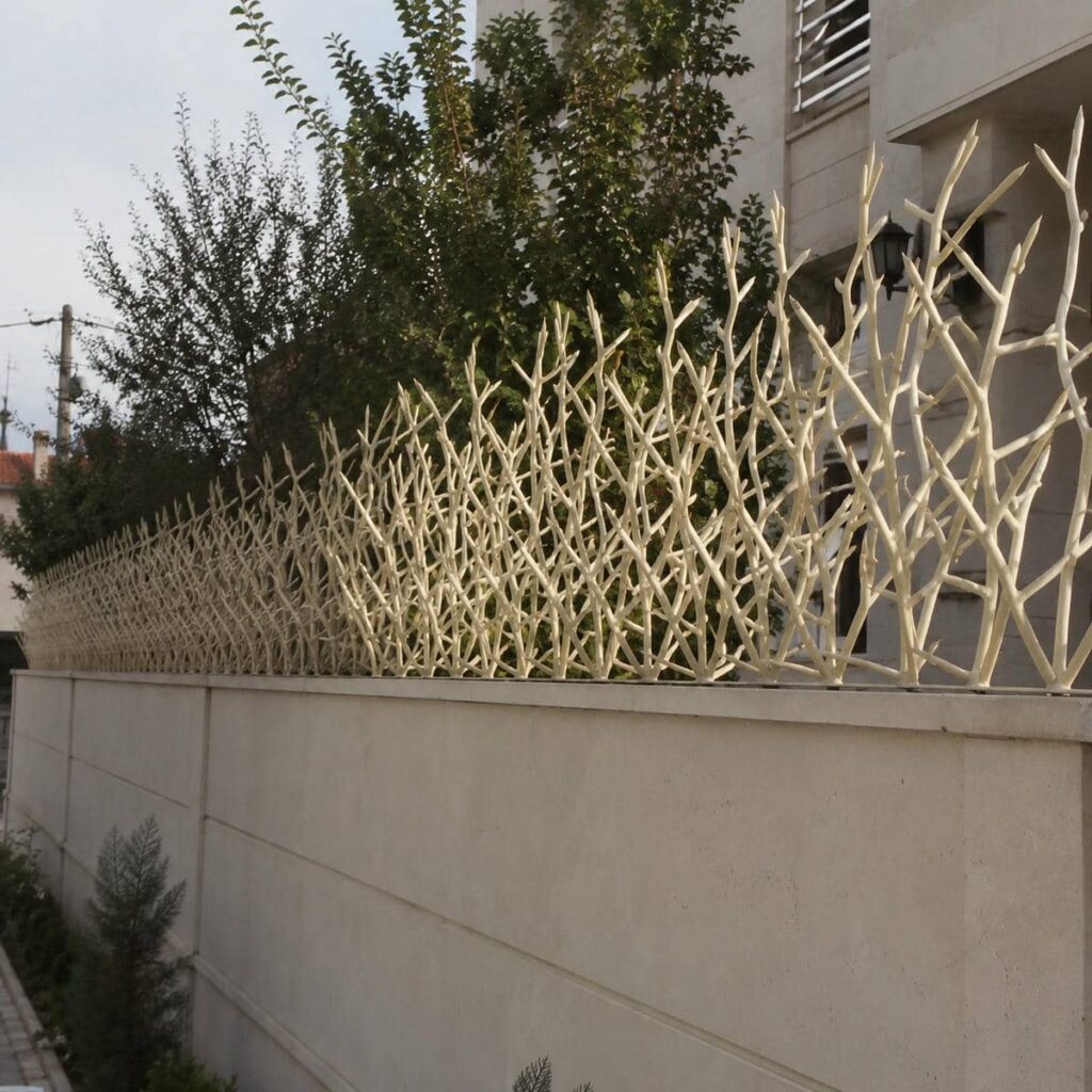 نرده حفاظ دیوار ویلایی