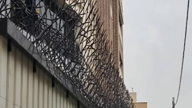 حفاظ دیوار استان اصفهان با پوشش رنگ کوره ای