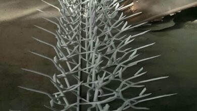 حفاظ دیوار فلزی با پوشش مشکی استان خراسان شمالی