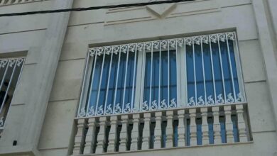 حفاظ پنجره آهنی استان خراسان شمالی نمای ساختمان