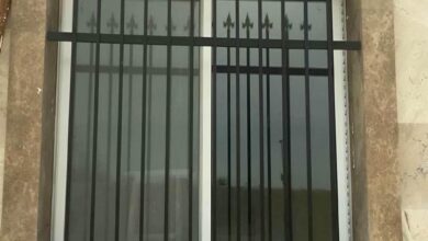 حفاظ پنجره آهنی مشکی بیرجند