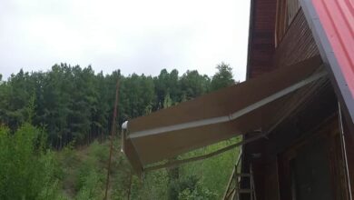 سایبان برقی استان سمنان مدل بازویی متحرک