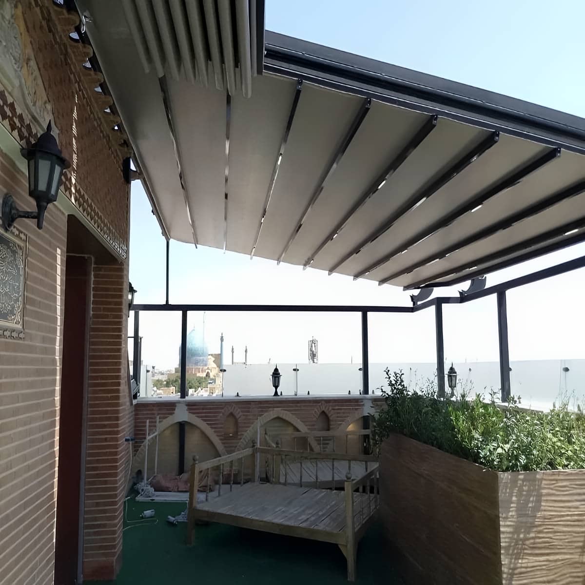 مرکز تخصصی سایبان برقی در سمنان و حومه