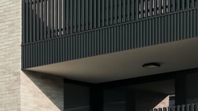 نرده بالکن استان قزوین با طراحی مدرن فلزی